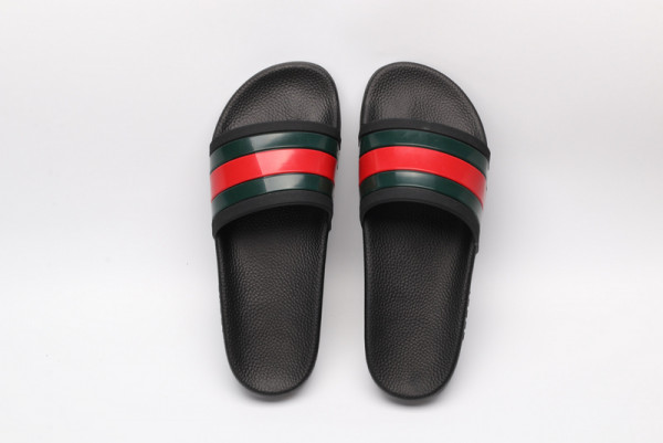 G*u*i web rubber slide sandal