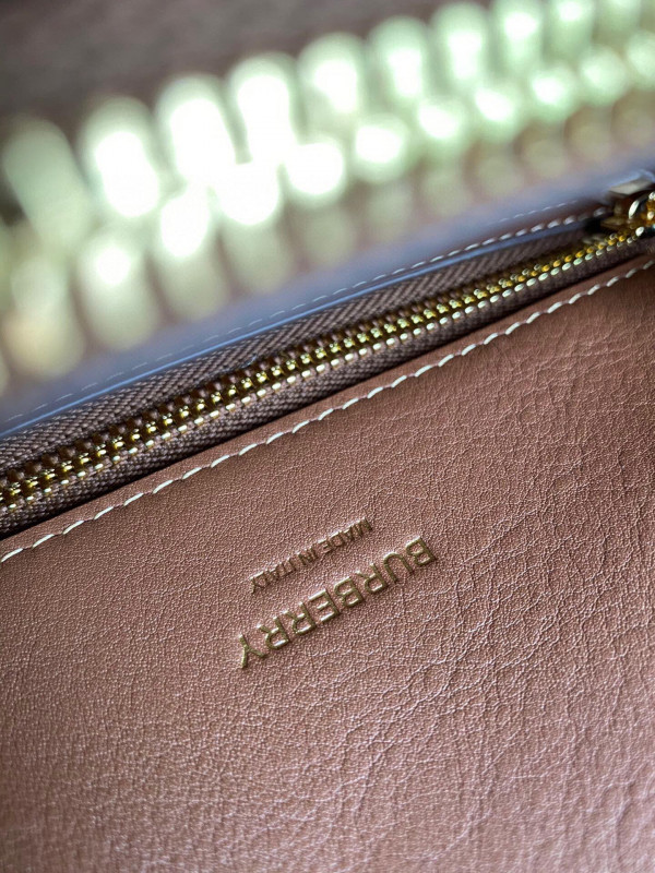 B**rry mini vintage check two-handle title bag