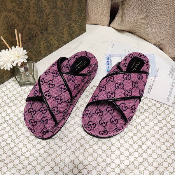 G*u*i gg multicolor platform sandal