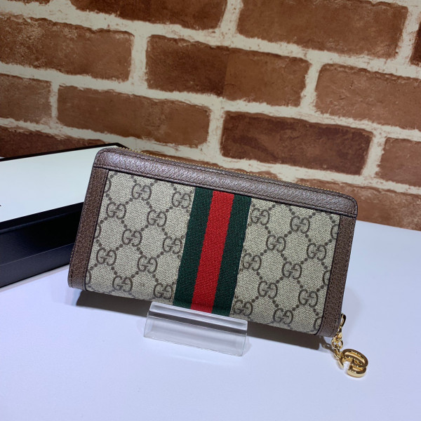 G*u*i ophidia gg zip around wallet