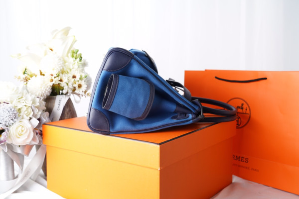 H**mes cargo birkin bag canvas and swift 35