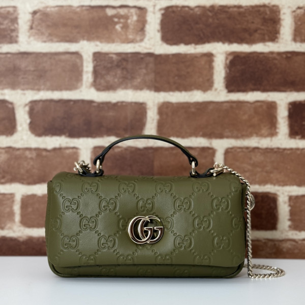 G*u*i gg milano mini top handle bag-21*12.5*4.5cm