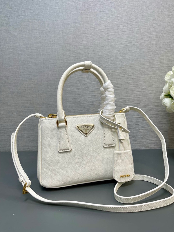 Pra*a galleria saffiano leather mini-bag