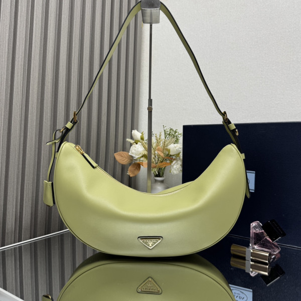 Pra*a demi-lune large shoulder bag-42*19.5*8.5cm