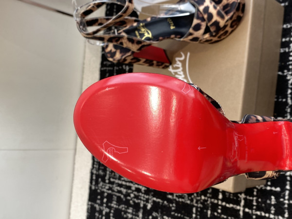 Ch**an louboutin heels sandal - 12.5cm