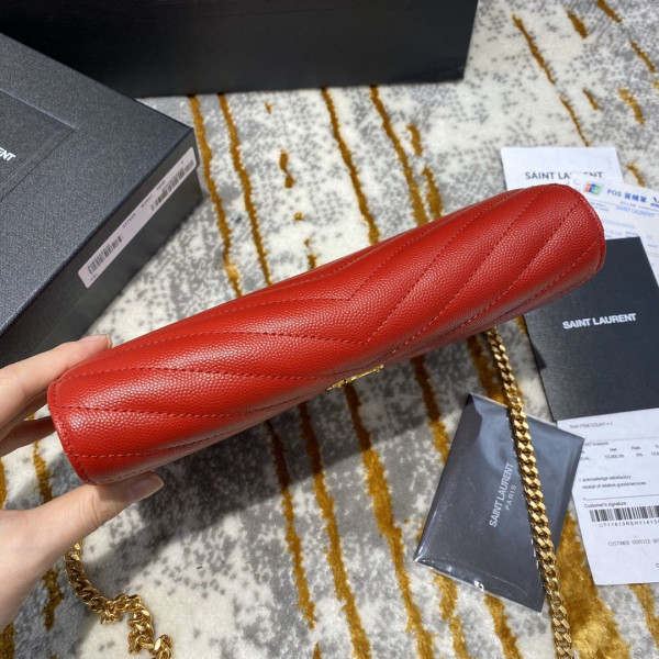 Y*L cassandre matelassÉ chain wallet